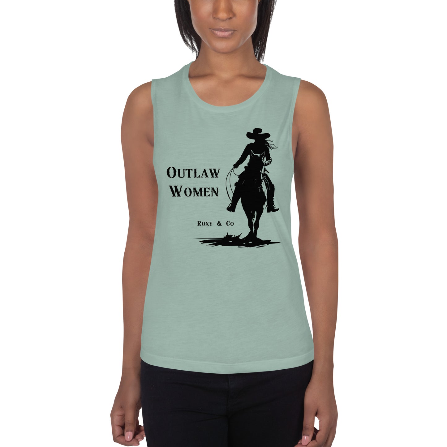 Outlaw horse Muscle Tank