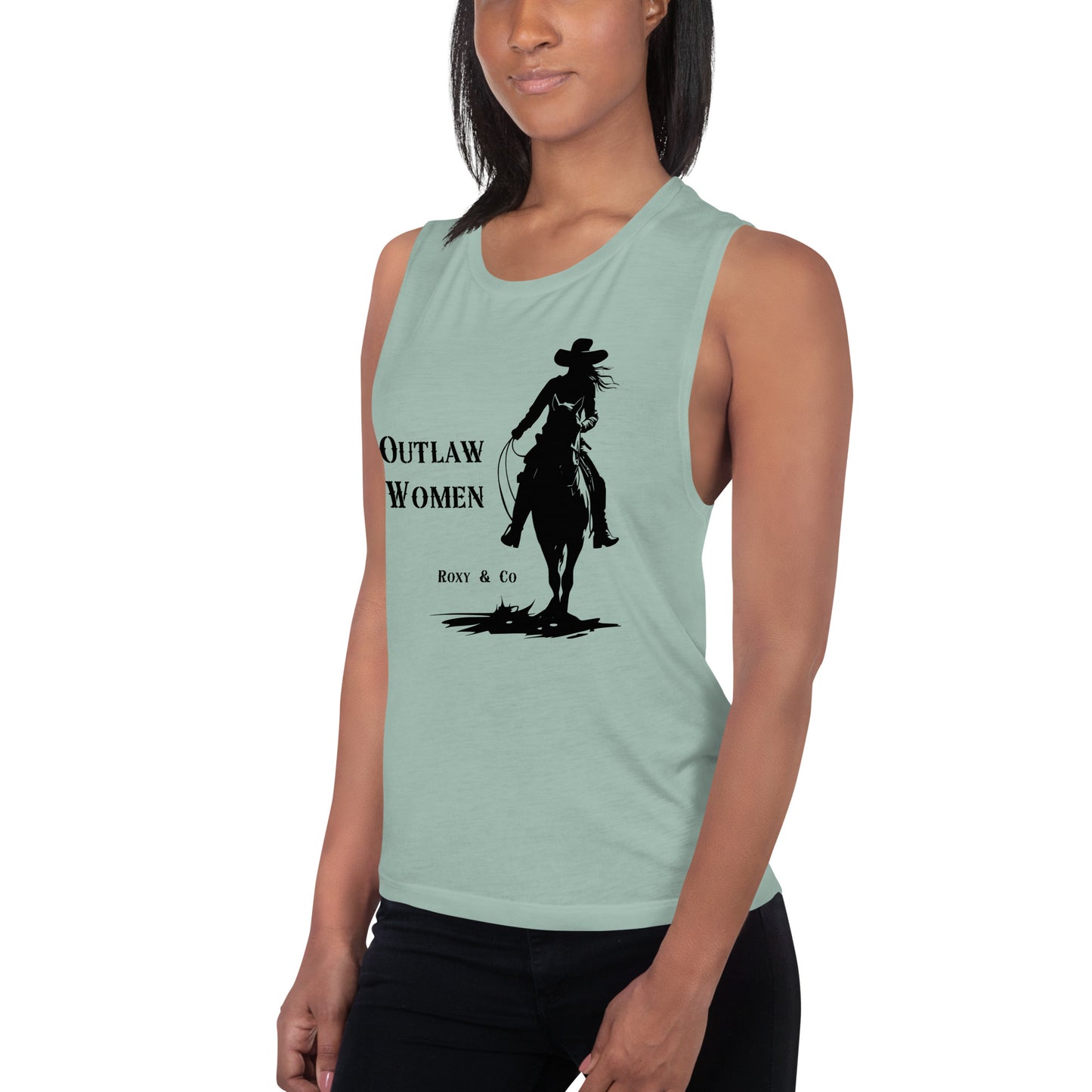 Outlaw horse Muscle Tank