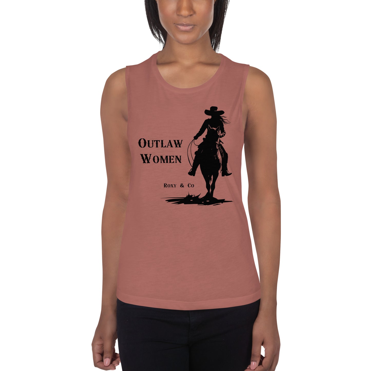 Outlaw horse Muscle Tank